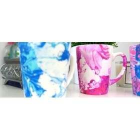 لیوان مخصوص رنگ آمیزی