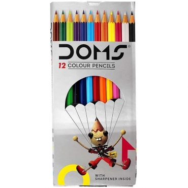 مداد رنگی 12 رنگ دامس