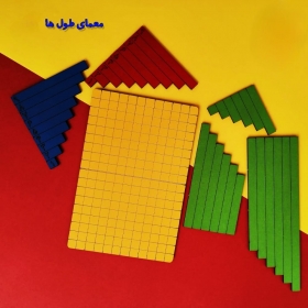 مجموعه معمای طول+پله های شمارش (ابزار آموزش تخصصی جمع های نظام دار)