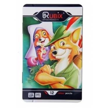 مدادرنگی 12 رنگ فلزی روبیکس