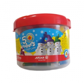 خمیربازی سطلی آریا 5 رنگ